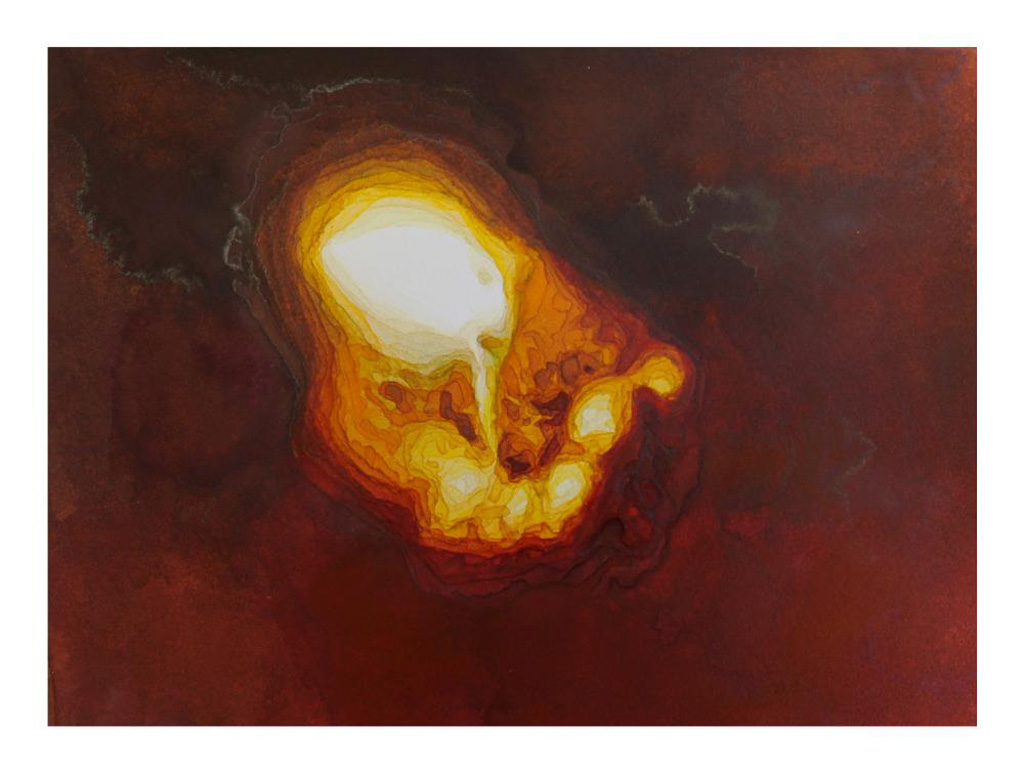 Lumen 4 - Aquarell - 2016 - 23,7 x 31,3 cm 